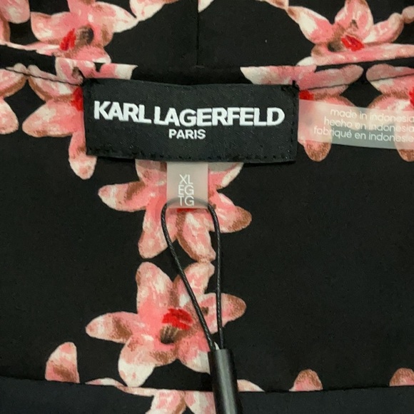 NWT beautiful Karl Lagerfeld blouse XL - Picture 4 of 7